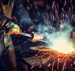 welder at work