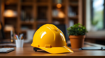 Construction Helmet with Clipping Paths.