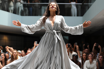 This performance uses dance, theater, or other art forms to protest against injustice. The performance is a powerful and moving work of art that calls attention to important social issues and demands 