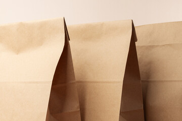 Take away bag, food delivery, responsible wrapping