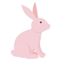 Cute Rabbits Illustration