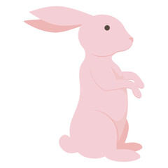 Cute Rabbits Illustration