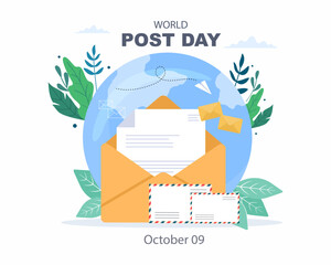 World Post Day or International Postal Day Which is Celebrated on October 9 with Mail Box