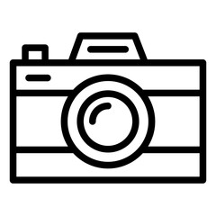Camera Vector Icon Design Illustration