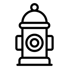 Hydrant Vector Icon Design Illustration