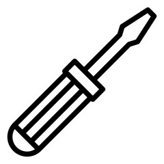 Screwdriver Vector Icon Design Illustration