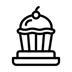 Dessert Vector Icon Design Illustration