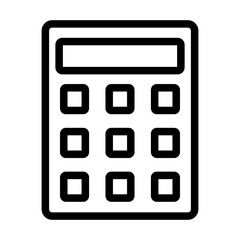 Calculator Vector Icon Design Illustration