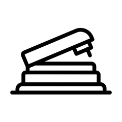 Stapler Remover Vector Icon Design Illustration