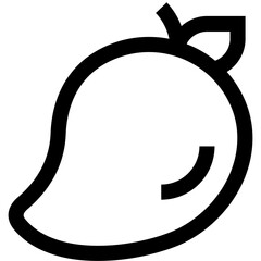 Mango Vector Icon Design Illustration