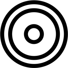 Plate Vector Icon Design Illustration