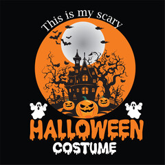 This is my scary halloween costume