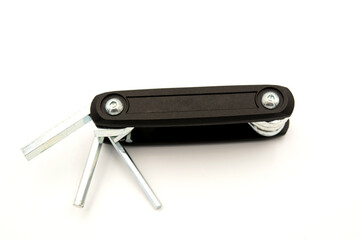 Black Portable Allen Wrench Kit