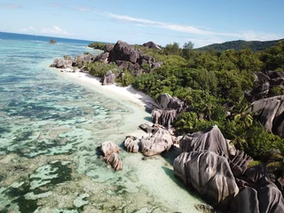 Fototapete Anse Source D'Agent, Insel La Digue, Seychellen Anse Source d'Argent, La Digue, Seychelles