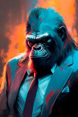 Portrait of a gorilla
Big Boss
Generation with AI