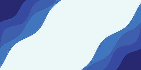blue flow abstract background vector poster or banner design