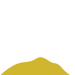 Golden Mountains Illustration