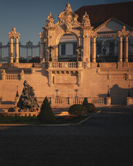 Detail of the gate to the Buda castle