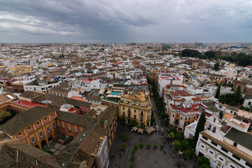 Panorama de Sevilla desde la Giralda