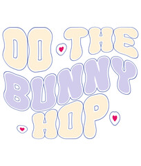 Retro Easter Craft Design. T-shirt Design. Illustration