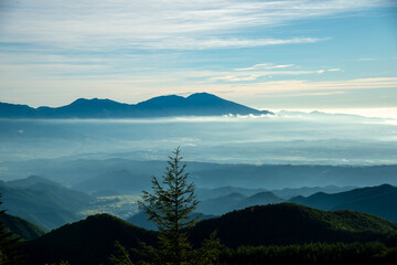 美ヶ原高原の雲海