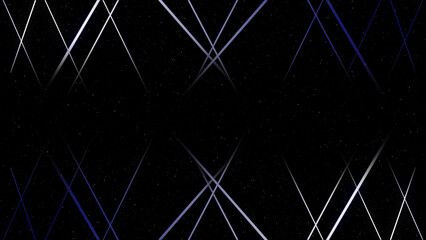 Dynamic colorful unique grid moving background with star space galaxy in backdrop.