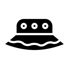 hat glyph 