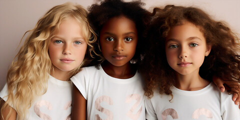 Female white clothes fashionable women model show dress shopping t-shirt person template