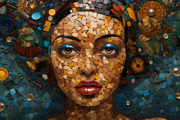 This artwork offers a glimpse into your artistic soul, beautifully expressed through digital artistry.