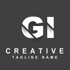 Fototapeta premium Creative Letter Logo Concept