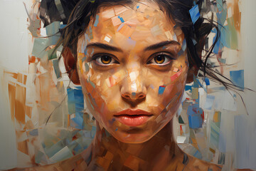 This artwork offers a glimpse into your artistic soul, beautifully expressed through digital artistry.
