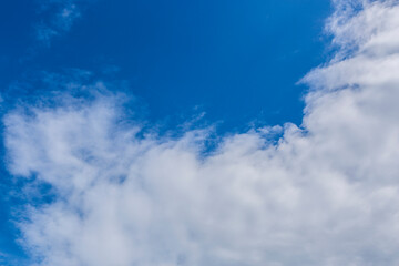 Fototapeta premium Clouds on the blue sky