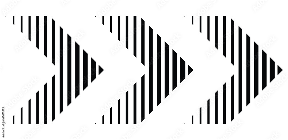 Poster arrow line pattern abstract background. vector formats