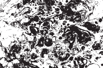 Fototapete Schmetterlinge im Grunge Luxurious black oil paint liquid fluid marbling flow effect. Liquid marble texture. Acrylic paints pour fluid background illustration. Modern abstract background. Fluid art. Vector Format 