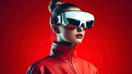 Metaverse digital cyber world technology, people with virtual reality VR goggle playing AR augmented reality game and entertainment, futuristic metaverse gameFi NFT game ideas, Generative AI