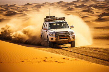 Fototapeta na wymiar Spectacular Sand Dunes of Egypt