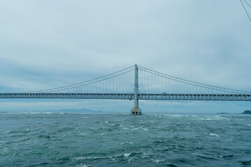 鳴門海峡大橋の風景