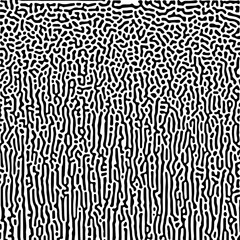 Monochrome background of natural organic forms. Reaction diffusion or turing pattern vector design. Overlay template

Vector Formats 