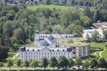 Fototapeta na wymiar Blick von Hohensalzburg
