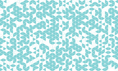 Abstract geometric background with blue color tone triangle shapes. Vector Format 