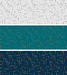 Pack of squares colorful technology background pattern.
Vector Formats