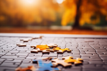 puzzle with a missing piece