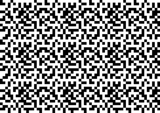 black and white qr code. Pixel pattern background 