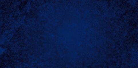 Dark blue grunge stone wall concrete texture background. high resolution blue wall interior backdrop vintage wall background. beautiful dark gradient hand drawn by brush grunge background.