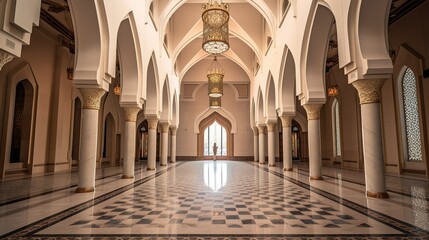 Fototapeta premium A photograph of a mosque