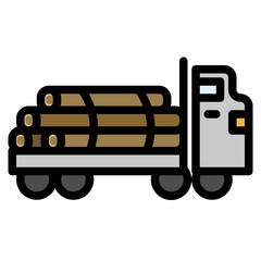 truck line icon
