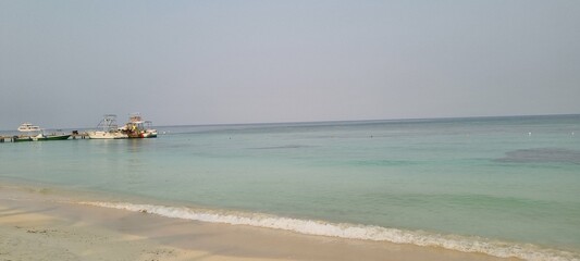 boats on the beach