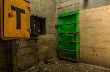 Abandoned metro tunnels under the city