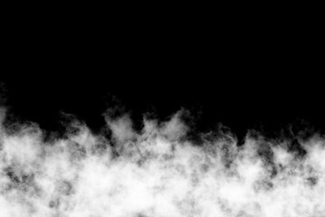 Fototapeta na wymiar Biała chmura, dym