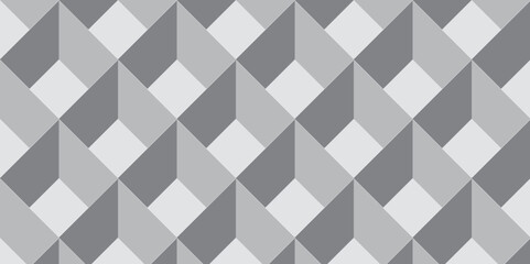 Seamless geometric pattern with shapes mosaic. Triangle vintage and square pattern texture. 